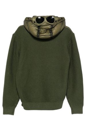 Extrafine Merino Wool Mixed Sweater Jacket C.P.COMPANY | 19CMKN185A006390M652