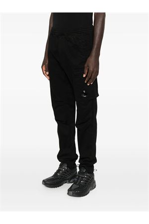 Pantaloni cargo raso di cotone stretch C.P.COMPANY | 19CMPA211A005529G999