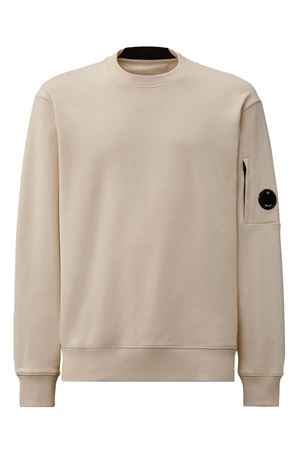 Crewneck sweatshirt crafted in Diagonal Raised Fleece C.P.COMPANY | 19CMSS713A005086W402