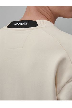Crewneck sweatshirt crafted in Diagonal Raised Fleece C.P.COMPANY | 19CMSS713A005086W402
