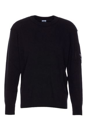 Maglione in Lambswool Nero C.P.COMPANY | RFCMKN707A110149A999