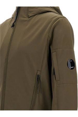 Olive green hooded zip-fastening jacket C.P.COMPANY | RFCMOW701A006097A683