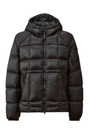 Black Hooded down jacket in D.D. Shell C.P.COMPANY | RFCMOW702A110416A999