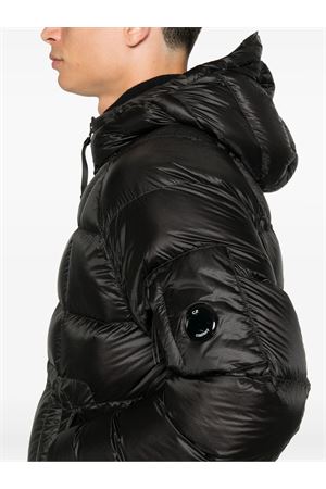 Black Hooded down jacket in D.D. Shell C.P.COMPANY | RFCMOW702A110416A999