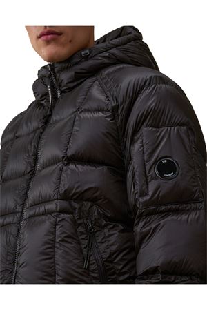 Black Hooded down jacket in D.D. Shell C.P.COMPANY | RFCMOW702A110416A999
