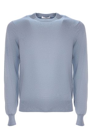 Maglia in cashmere blu Oxford CRUCIANI | UC5200110A52GC0122787