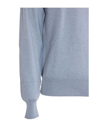 Maglia in cashmere blu Oxford CRUCIANI | UC5200110A52GC0122787