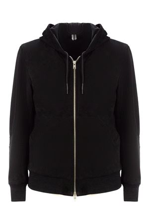 Black suede jacket DFOUR | DF866CMBLACK