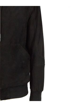 Black suede jacket DFOUR | DF866CMBLACK