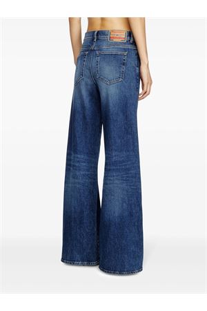Jeans D-Akemi in denim di cotone blu DIESEL | A0362409L2101
