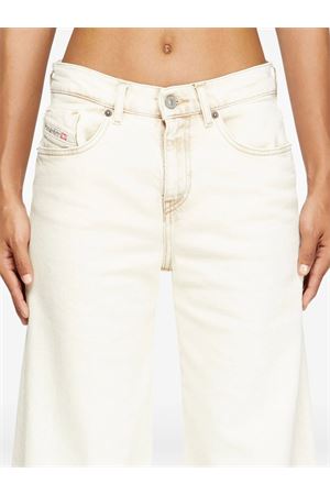 Off-white cotton denim D-Akemi jeans DIESEL | A0362409M7008