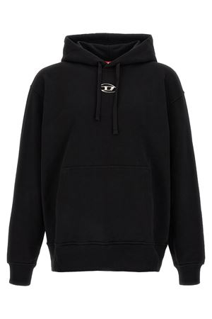 Black cotton hoodie DIESEL | A098560BMBJ9XX