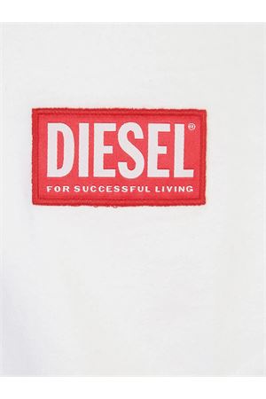 T-shirt T-Boxt in cotone bianco DIESEL | A149470NIAR100