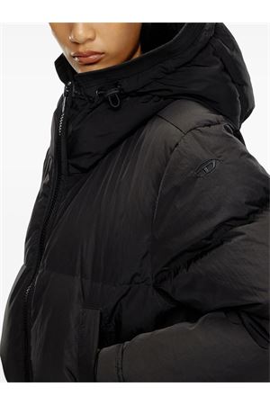 Black W-PEYT puffer jacket DIESEL | A153560GHBZ9XX