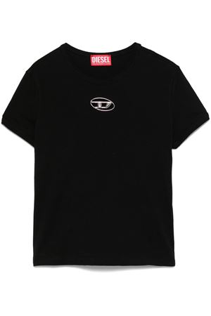 T-shirt T-Uncutie-Long-Od nero DIESEL | A168390CLBR9XX