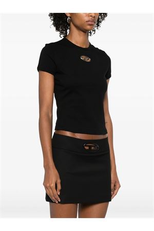 T-shirt T-Uncutie-Long-Od nero DIESEL | A168390CLBR9XX