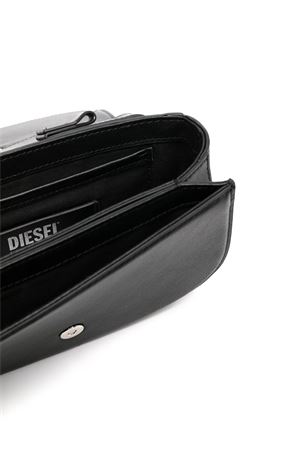 Borsa a spalla in pelle 1DR nera DIESEL | X08396PR818T8013