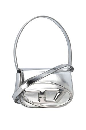 1DR-Iconica borsa a spalla in pelle specchiata DIESEL | X08396PS202H0535