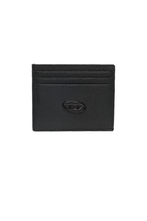 Porta carte in fior di pelle nero DIESEL | X09018P0685T8013