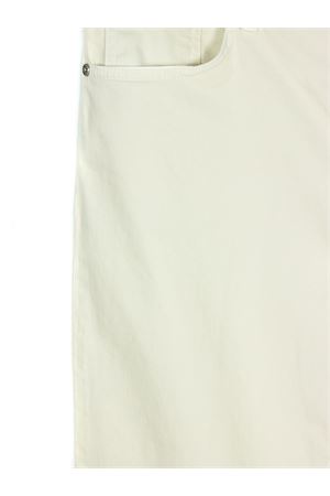 Koons jeans in cream white cotton denim DONDUP | DP268BGSE043DPTD005