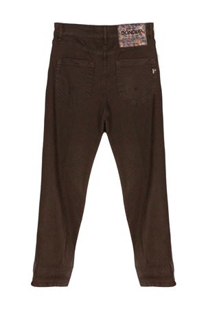 Koons jeans in brown cotton denim DONDUP | DP268BGSE043DPTD737