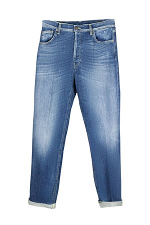 Blue cotton denim Icon jeans DONDUP | DP776DSK297DJ24800
