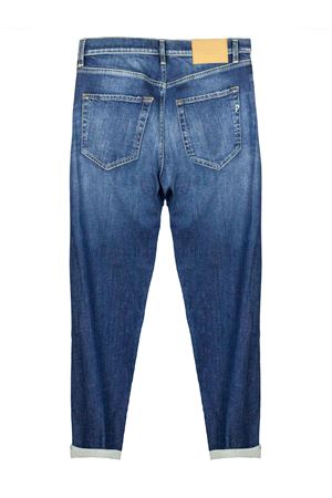 Blue cotton denim Icon jeans DONDUP | DP776DSK297DJ24800