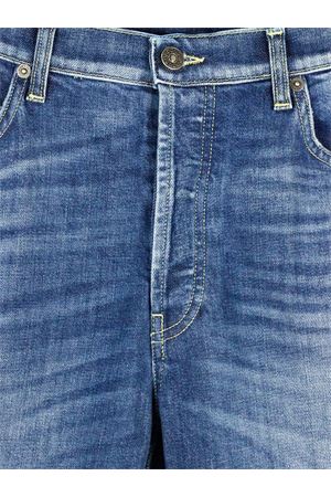 Blue cotton denim Icon jeans DONDUP | DP776DSK297DJ24800