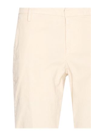 Beige ribbed cotton Gaubert pants DONDUP | UP235VS0028UPT0005