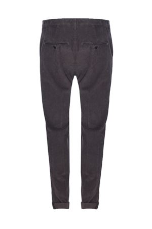 Brown ribbed cotton Gaubert pants DONDUP | UP235VS0028UPT0737