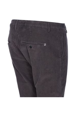 Brown ribbed cotton Gaubert pants DONDUP | UP235VS0028UPT0737