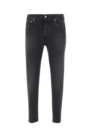 Dian jeans in black stretch denim DONDUP | UP576DS0369ULM3999