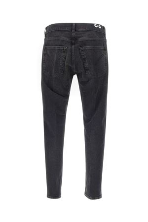 Dian jeans in black stretch denim DONDUP | UP576DS0369ULM3999