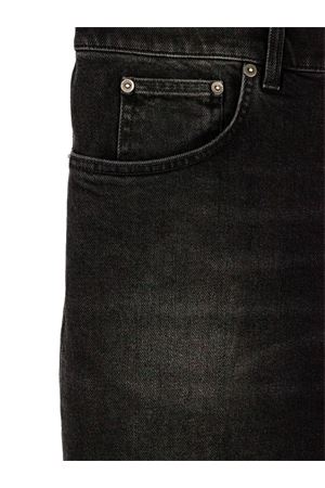 Dian jeans in black stretch denim DONDUP | UP576DS0369ULM3999
