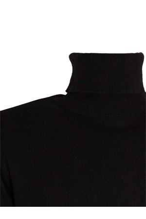 Black cashmere and silk blend jumper DONDUP | UT194M00895U002999