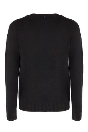 Black wool and cashmere blend jumper DONDUP | UT267M00978U002999