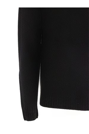 Black wool and cashmere blend jumper DONDUP | UT267M00978U002999