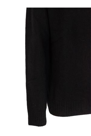 Black wool and cashmere blend jumper DONDUP | UT269M00978U002999