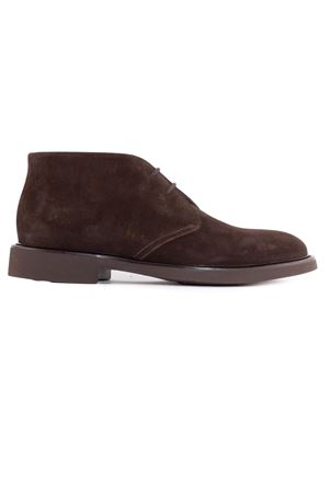 Brown mink suede ankle boot DOUCAL'S | DU1018GENOUF009TM23.