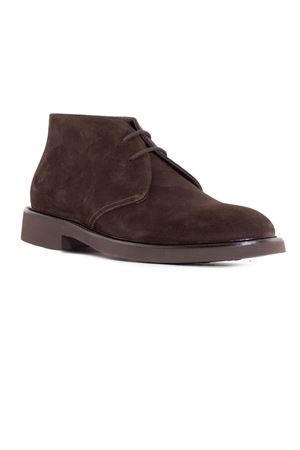 Brown mink suede ankle boot DOUCAL'S | DU1018GENOUF009TM23.