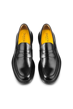Mocassino in pelle nera DOUCAL'S | DU2528SIEWUF007NN00.