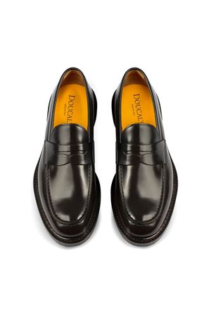 Mocassino in pelle marrone scuro DOUCAL'S | DU2528SIEWUF007TM02.