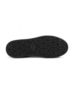 Black tumbled leather sneaker DOUCAL'S | DU3483SPENPF797NN00.