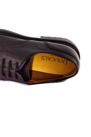 Stringata Derby in pelle bordeaux DOUCAL'S | DU3501HENRUF188NL01.