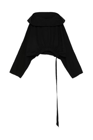 Top in cotone biologico nero DRKSHDW | DS02E7236RIG09
