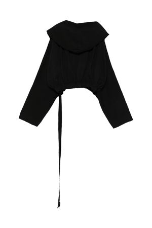 Top in cotone biologico nero DRKSHDW | DS02E7236RIG09