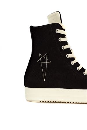 Black 13Oz Overdyed Denim Sneakers DRKSHDW | DS02E7800DOEM89811