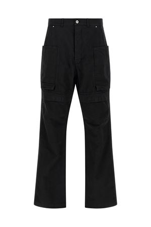 Black cotton trousers DRKSHDW | DU02E7368CL09