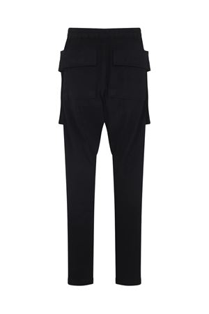Black cotton cargo track pants DRKSHDW | DU02E7376RIG09