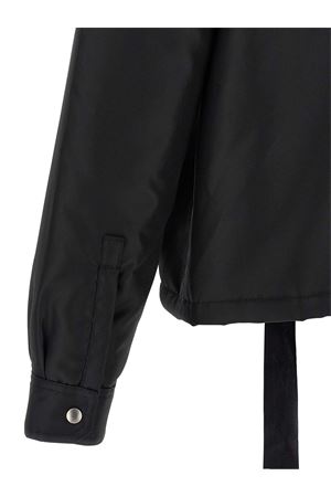 Giacca-camicia in nylon nero DRKSHDW | DU02E7775NCV09